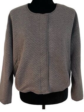 Revolve Line & Dot Daria No Collar Quilted Jacket- NWT - Size Medium